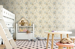 Обои Florette La Mer Fabric фото в интерьере детская превью