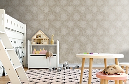 Обои Tournesal Bisque Fabric фото в интерьере детская превью