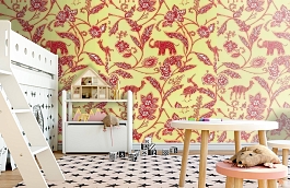 Обои 839-F-96151 фото в интерьере детская превью