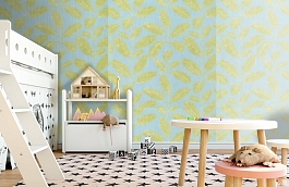 Обои F95716 фото в интерьере детская превью