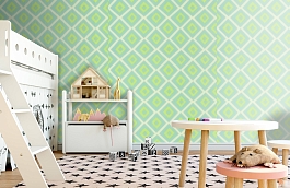 Обои F99192 фото в интерьере детская превью