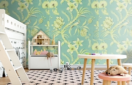 Обои F99253 фото в интерьере детская превью