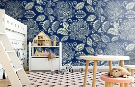 Обои F99266 фото в интерьере детская превью