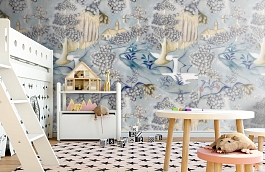 Обои ZAMW310430 фото в интерьере детская превью