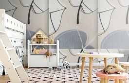 Обои KT80072 фото в интерьере детская превью