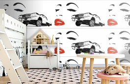 Обои 848106 фото в интерьере детская превью