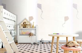 Обои MLW29991313 фото в интерьере детская превью