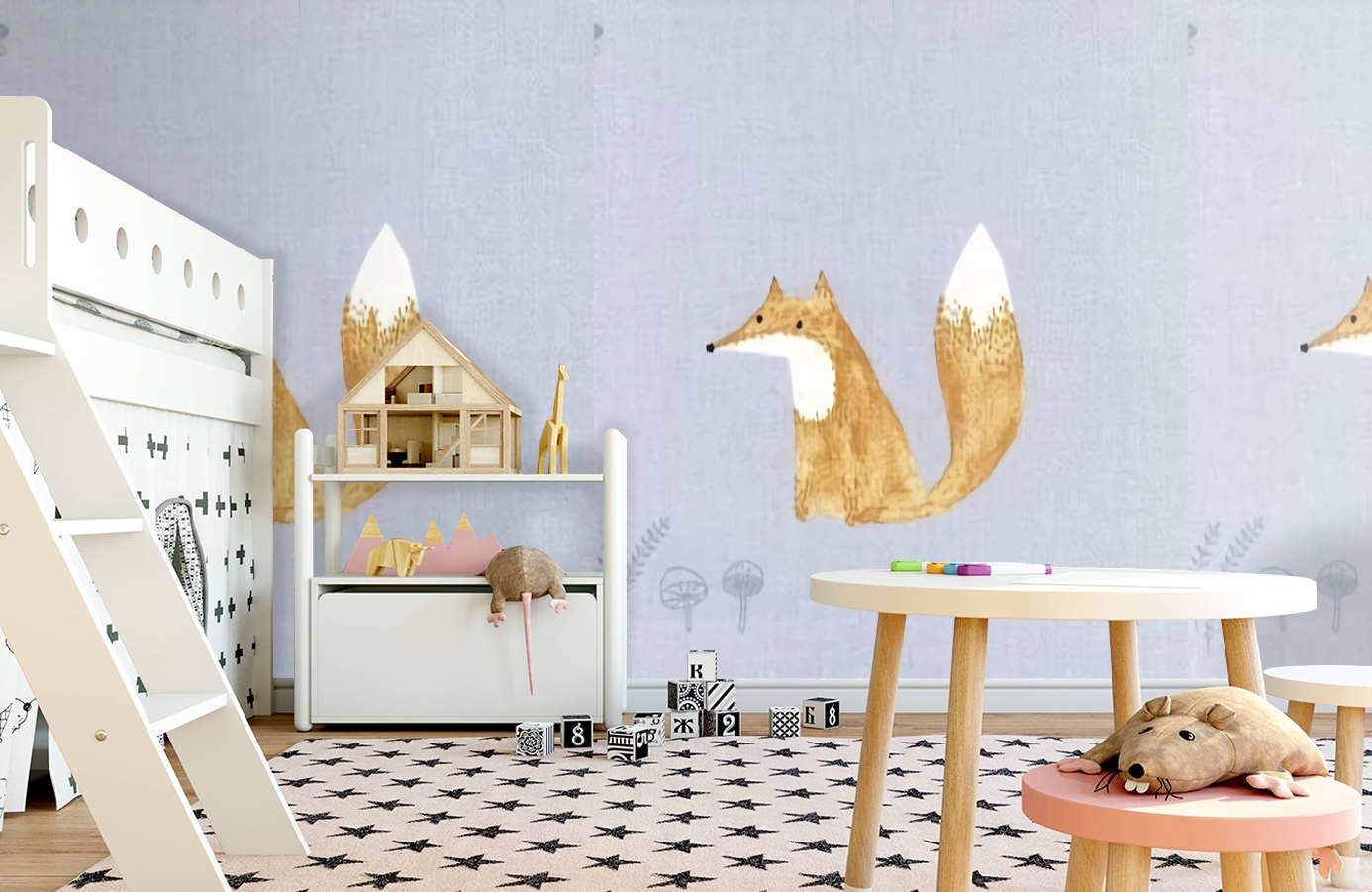 Обои MLW80006433 фото в интерьере детская
