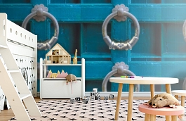 Обои 846706 фото в интерьере детская превью