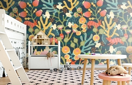 Обои 1482 фото в интерьере детская превью