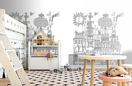 Обои 6274 фото в интерьере детская превью