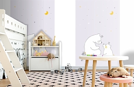 Обои ND21151 фото в интерьере детская превью