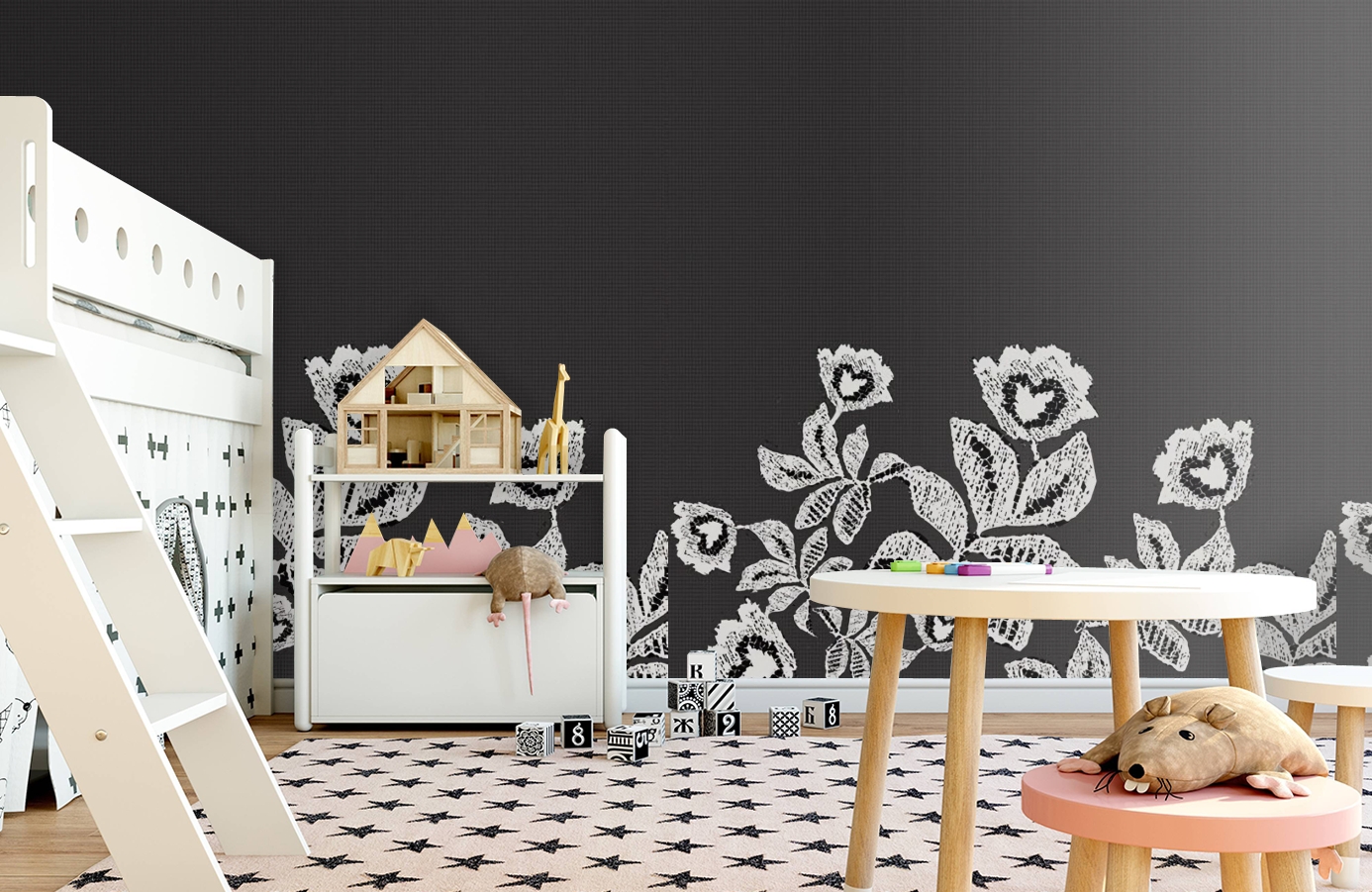 Обои DM207-2 фото в интерьере детская