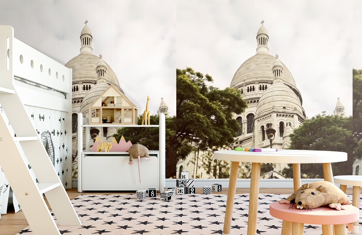 Обои E030401-4 фото в интерьере детская