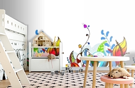 Обои P031303-4 фото в интерьере детская превью