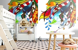 Обои P031304-4 фото в интерьере детская превью