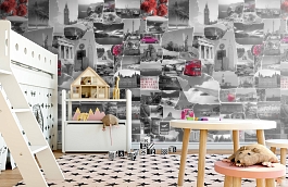 Обои P112301-4 фото в интерьере детская превью