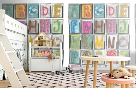 Обои P131102-4 фото в интерьере детская превью