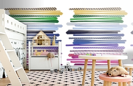 Обои P141502-4 фото в интерьере детская превью