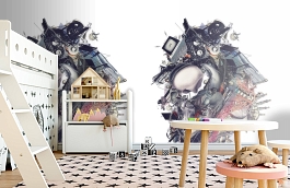 Обои P150601-4 фото в интерьере детская превью