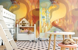 Обои 1466 lev5 804 фото в интерьере детская превью