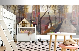 Обои 1535 lev6 804 фото в интерьере детская превью