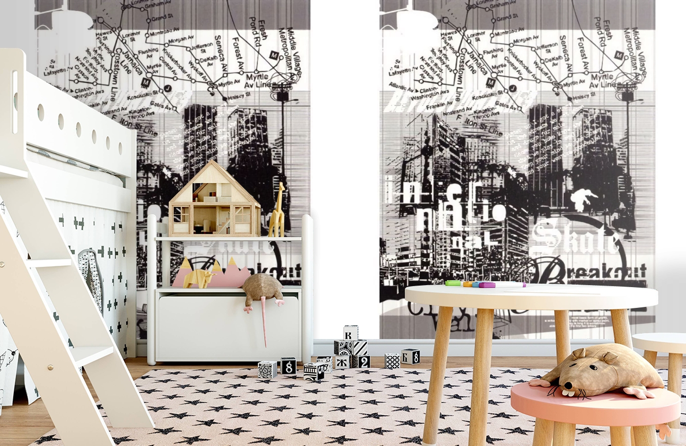 Обои SL 4 804 1633 260*186 фото в интерьере детская