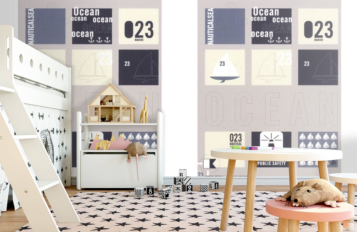 Обои SL 4 804 1647 260*186 фото в интерьере детская