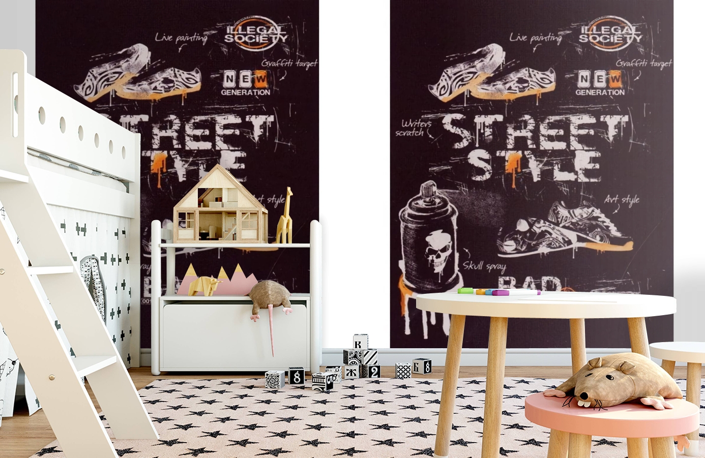 Обои SL 4 804 1650 260*186 фото в интерьере детская