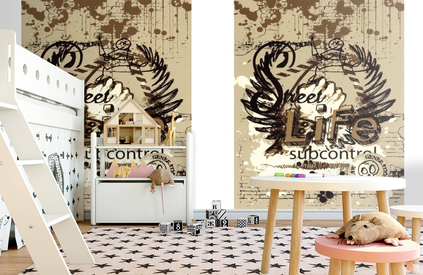 Обои SL 4 804 1654 260*186 фото в интерьере детская