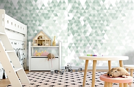 Обои 100815 фото в интерьере детская превью