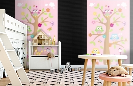 Обои p-582 фото в интерьере детская превью