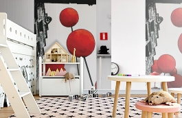 Обои P201301-5 фото в интерьере детская превью