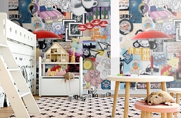 Обои P202701-5 фото в интерьере детская превью