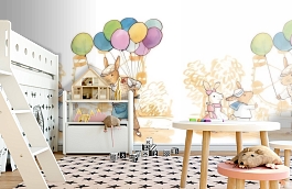 Обои 1233001 фото в интерьере детская превью