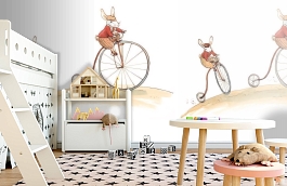 Обои 1233030 фото в интерьере детская превью