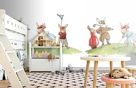 Обои 1233040 фото в интерьере детская превью