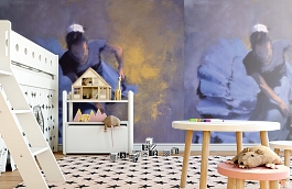 Обои 1432 lev5 805 фото в интерьере детская превью