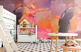 Обои 1433 lev5 605 фото в интерьере детская превью