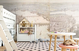 Обои 1463 lev5 805 фото в интерьере детская превью