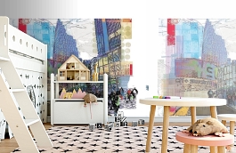 Обои 1554 lev6 805 фото в интерьере детская превью