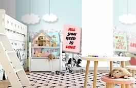 Обои P180601-4 фото в интерьере детская превью