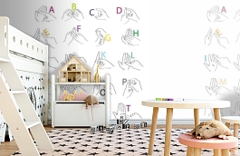 Обои P182502-4 фото в интерьере детская превью