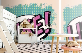 Обои MD903008 фото в интерьере детская превью