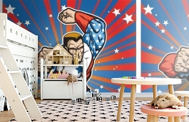 Обои MD903009 фото в интерьере детская превью