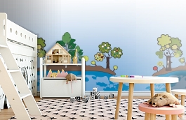 Обои DM204-1 фото в интерьере детская превью