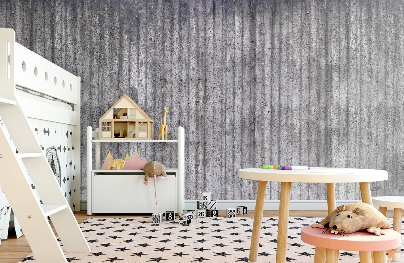 Обои E021201-6 фото в интерьере детская