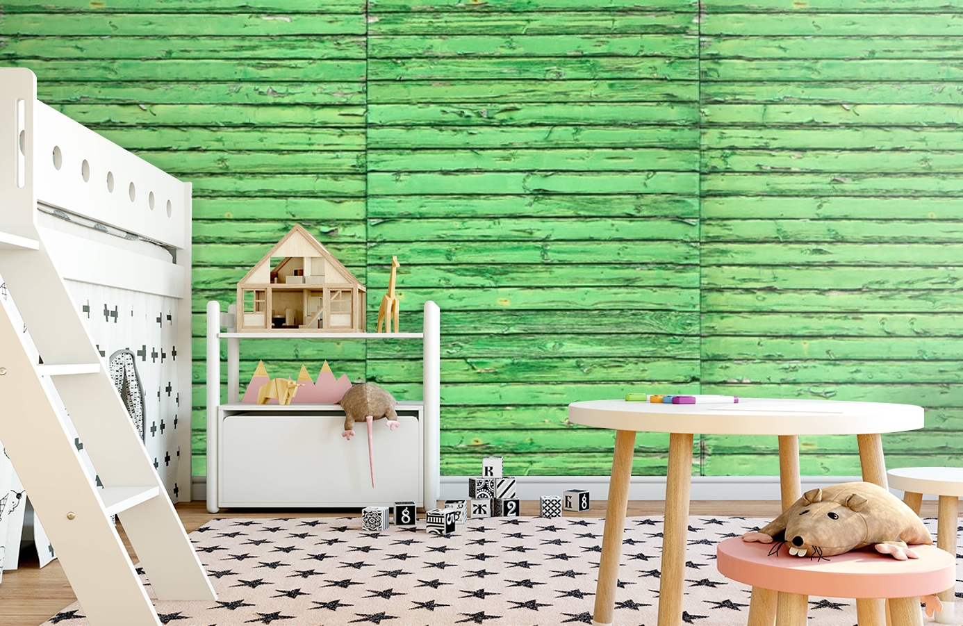 Обои E021501-6 фото в интерьере детская