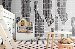 Обои P110902-6 фото в интерьере детская превью