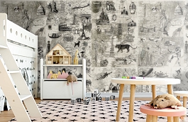 Обои P112501-6 фото в интерьере детская превью